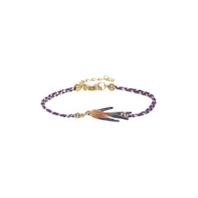 Charger l'image dans la galerie, BRACELET CORDON HIRONDELLE FRANCK HERVAL
