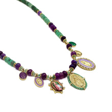 Charger l'image dans la galerie, COLLIER HEISHI GRIGRI & BILLES L'ATELIER DES DAMES