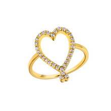 Charger l'image dans la galerie, BAGUE TWIN HEARTS MYA-BAY
