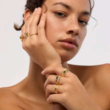 Charger l'image dans la galerie, BAGUE GREEN DYNASTY MYA-BAY