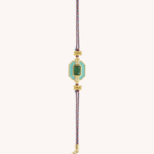 Charger l'image dans la galerie, BRACELET ART DECO TURQUOISE MYA BAY