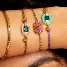 Charger l'image dans la galerie, BRACELET ART DECO TURQUOISE MYA BAY