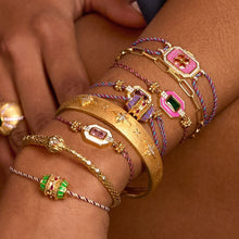 Charger l'image dans la galerie, BRACELET TREFLE PINK MYA BAY