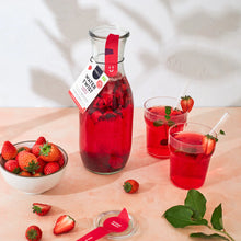 Charger l'image dans la galerie, CARAFE THÉ FRAISE / HIBISCUS PINEUT
