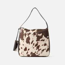 Charger l'image dans la galerie, GRAND SAC EN CUIR ET POIL BIBA