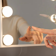 Charger l'image dans la galerie, MIROIR À 12 AMPOULES FLAMINGUEO