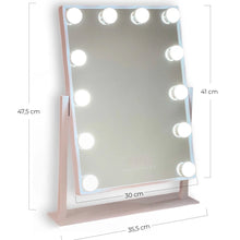 Charger l'image dans la galerie, MIROIR À 12 AMPOULES FLAMINGUEO