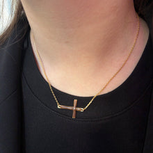 Charger l'image dans la galerie, COLLIER CROIX MADEMOISELLE OUPS