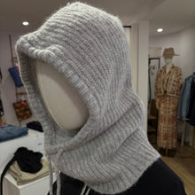 Charger l'image dans la galerie, CAGOULE D'HIVER COULEUR GRIS