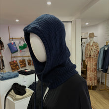 Charger l'image dans la galerie, CAGOULE D'HIVER COULEUR BLEU