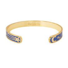 Charger l'image dans la galerie, JONC HALLEY BLEU NAVY BANGLE-UP