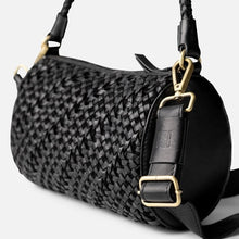 Charger l'image dans la galerie, PETIT SAC "SELMA" CYLINDRIQUE TRESSÉ BIBA