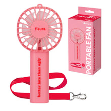 Charger l'image dans la galerie, VENTILATEUR PORTABLE "BETTER LATE THAN UGLY" FISURA