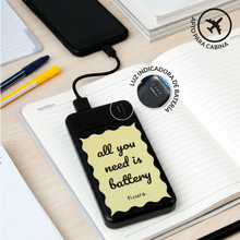 Charger l'image dans la galerie, BATTERIE PORTABLE "ALL YOU NEED IS BATTERY" FISURA