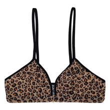 Charger l'image dans la galerie, TRIANGLE ESQUISSE TULLE LEOPARD