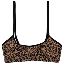 Charger l&#39;image dans la galerie, BRASSIERE ESQUISSE TULLE LEOPARD
