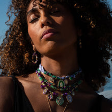 Charger l'image dans la galerie, COLLIER HEISHI GRIGRI &amp; BILLES L'ATELIER DES DAMES
