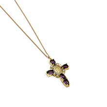 Charger l'image dans la galerie, COLLIER LONG CROIX L'ATELIER DES DAMES
