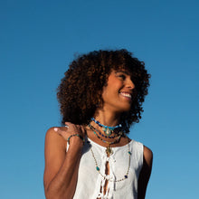 Charger l'image dans la galerie, COLLIER SAUTOIR MULTIPIERRES L'ATELIER DES DAMES
