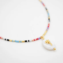 Charger l'image dans la galerie, COLLIER PERLES PALMIER L'ATELIER DES DAMES
