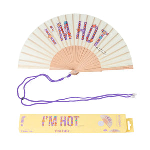 ÉVENTAIL "I'M HOT" FISURA