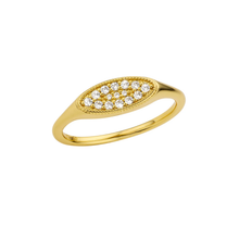 Charger l'image dans la galerie, BAGUE "OVAL SIGNET" MYA-BAY

