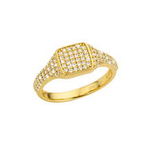 Charger l'image dans la galerie, BAGUE "SQUARE SIGNET" MYA-BAY
