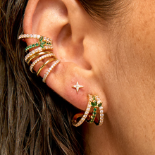 Charger l'image dans la galerie, BOUCLES D'OREILLES GREEN MALIA MYA-BAY
