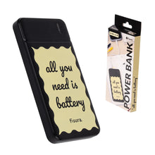 Charger l'image dans la galerie, BATTERIE PORTABLE "ALL YOU NEED IS BATTERY" FISURA
