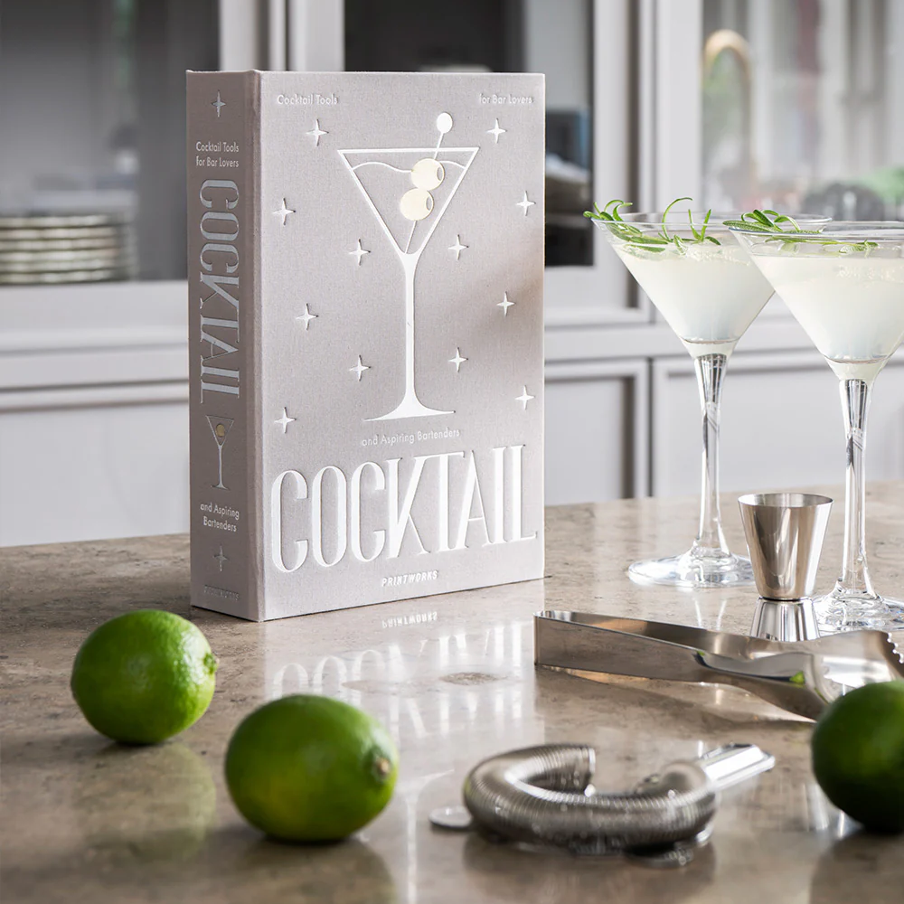 LIVRE TROMPE L'OEIL COCKTAIL PRINTWORKS