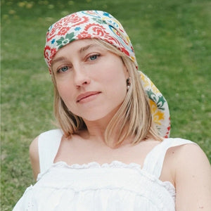 FOULARD ANTOINETTE MAISON LECOMTE FLAMENT