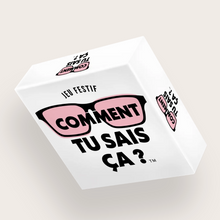 Charger l&#39;image dans la galerie, &quot;COMMENT TU SAIS ÇA ?&quot; HYGGE GAMES
