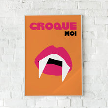 Charger l&#39;image dans la galerie, AFFICHE HALLOWEEN CROQUE MOI SOLEIL MOJITO
