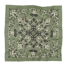 Charger l&#39;image dans la galerie, FOULARD BANDANA EN COTON MAISON LECOMTE FLAMENT
