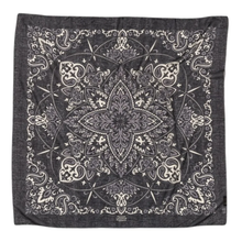 Charger l&#39;image dans la galerie, FOULARD BANDANA EN COTON MAISON LECOMTE FLAMENT
