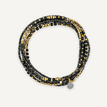 Charger l&#39;image dans la galerie, EAGLE SLIM 6 NOIR ROCK TÊTES BLONDES
