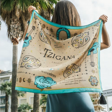 Charger l&#39;image dans la galerie, FOULARD TZIGANA MADAMIRMA
