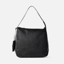Charger l'image dans la galerie, GRAND SAC EN CUIR ET POIL BIBA
