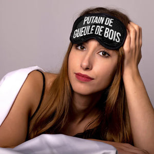 MASQUE GEL POUR LES YEUX "PUTAIN DE GUEULE DE BOIS" FISURA
