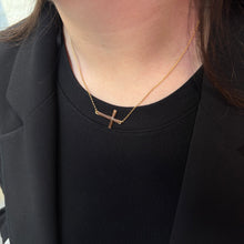 Charger l'image dans la galerie, COLLIER CROIX MADEMOISELLE OUPS
