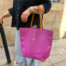 Charger l&#39;image dans la galerie, SAC CABAS ROSE ISABELLE VARIN
