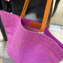 Charger l&#39;image dans la galerie, SAC CABAS ROSE ISABELLE VARIN
