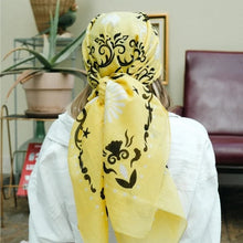 Charger l&#39;image dans la galerie, FOULARD BANDANA MAISON LECOMTE FLAMENT
