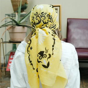 FOULARD BANDANA MAISON LECOMTE FLAMENT