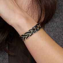 Charger l'image dans la galerie, JONC VENUS NOIR MAT BANGLE UP

