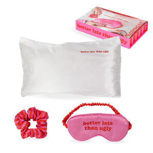 KIT POUR DORMIR "BETTER LATE THAN UGLY" FISURA