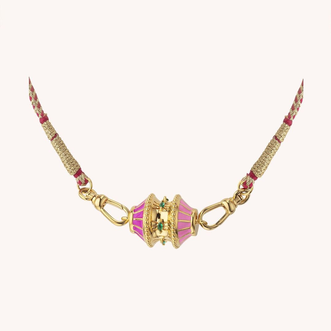 COLLIER PINK TALISMAN MYA BAY