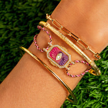 Charger l&#39;image dans la galerie, BRACELET EYE PINK MYA BAY
