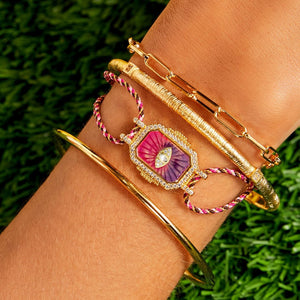 BRACELET EYE PINK MYA BAY