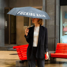 Charger l&#39;image dans la galerie, PARAPLUIE &quot;FUCKING RAIN&quot; FISURA
